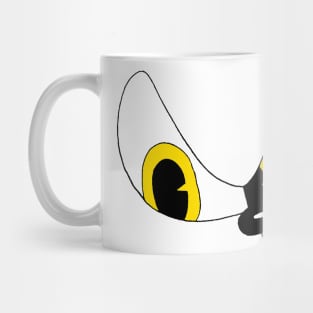 Cartoon Eyes Yellow OG Mug